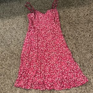 old navy cami pink dress with flowers